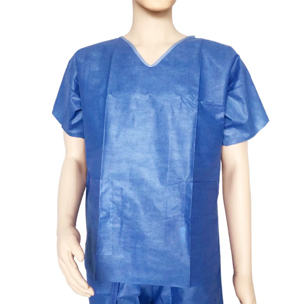 Hospital Surgical Disposable Scrub Suits Single Use