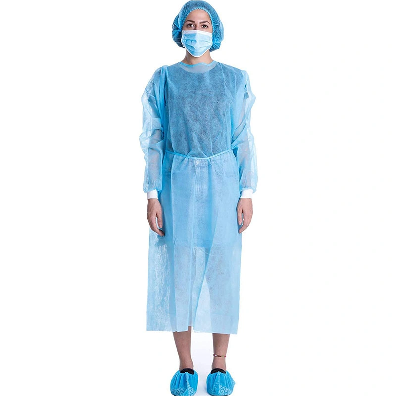 Clip Disposable Srugical Gown with FDA for Adult