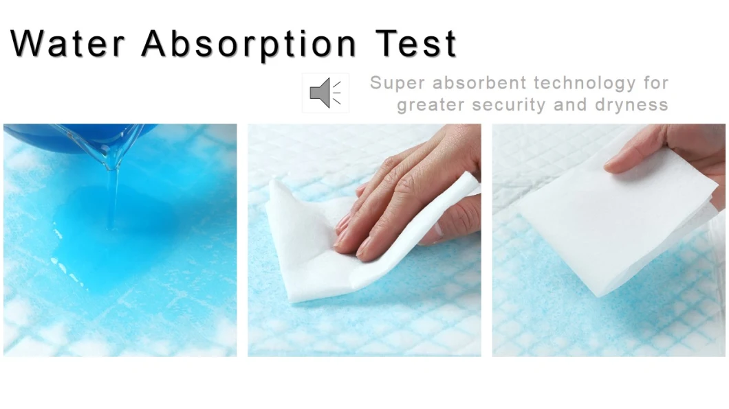 Disposable Underpads Waterproof Incontinence Bed Pads for Adults