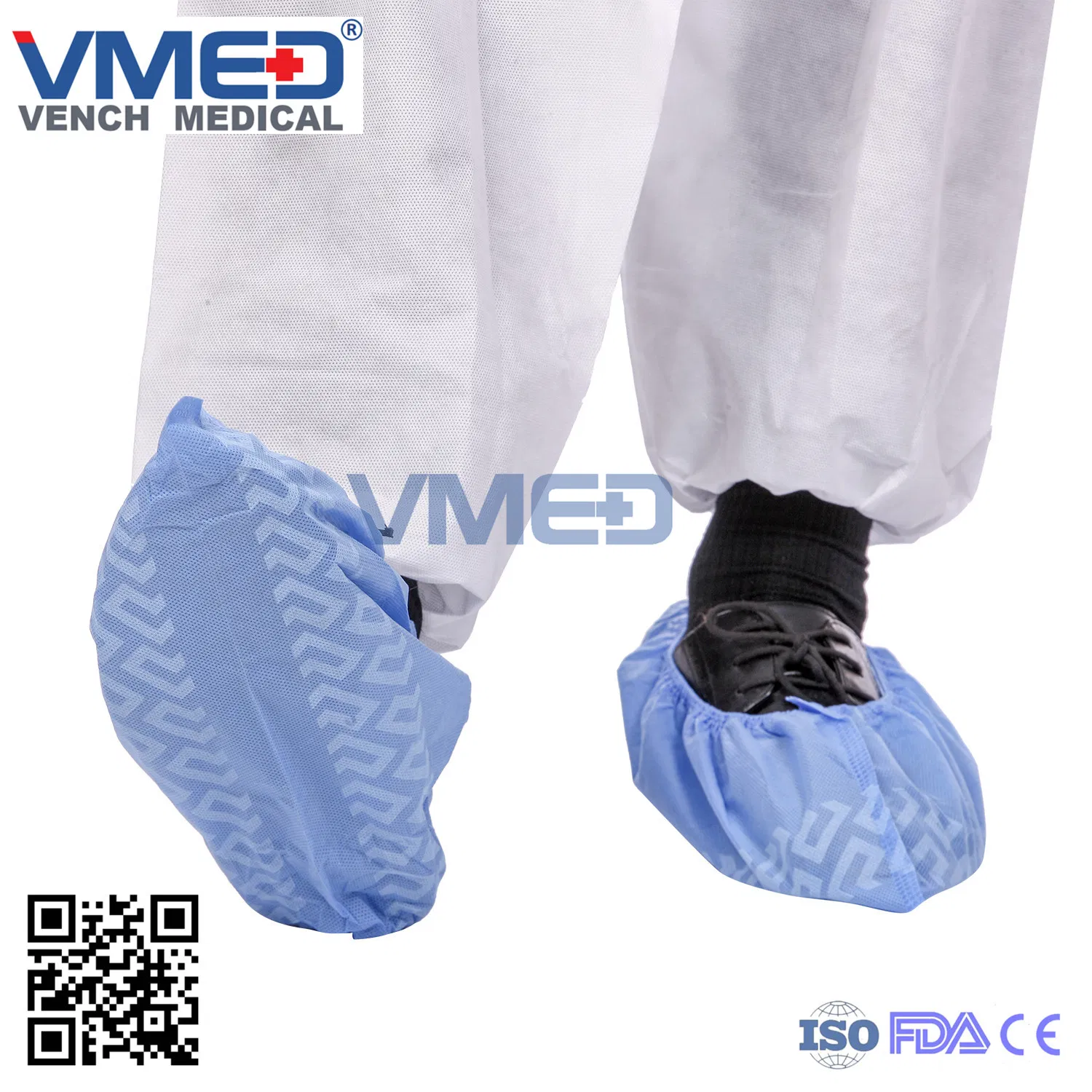 Hospital Disposable Boot Cover Anti Skid Protective Shoe Cover