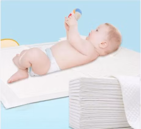 100 Pack Baby Disposable Changing Pads Disposable Underpads Waterproof Diaper Changing Pad