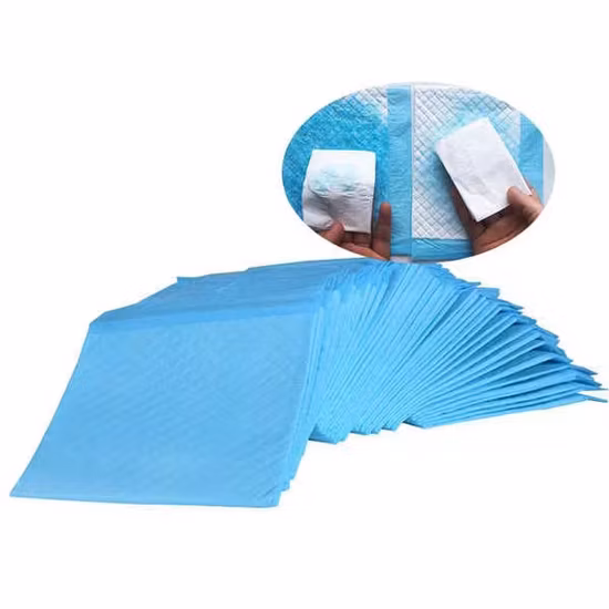 China Manufacturer Absorbent Disposable Adult Incontinence Nursing Underpad Pet Training Pad Baby Changing Pad Care
